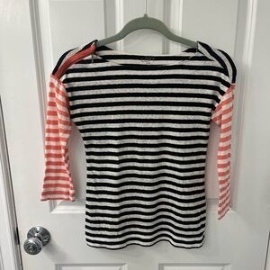 🔴 Ann Taylor LOFT t shirt xxs petite striped